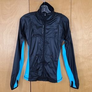 NikeFIT black and teal jacket with vents